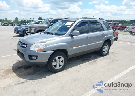 2009 Kia Sportage Ex V6 из США, поврежденный, VIN KNDJF723397621689